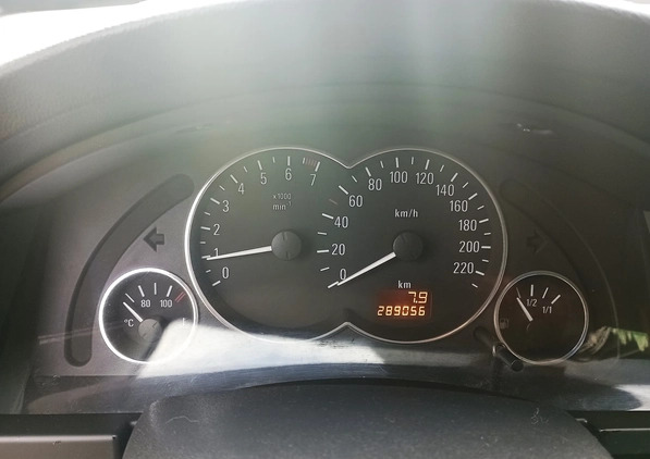 Opel Meriva cena 5999 przebieg: 290000, rok produkcji 2003 z Mikołajki małe 37